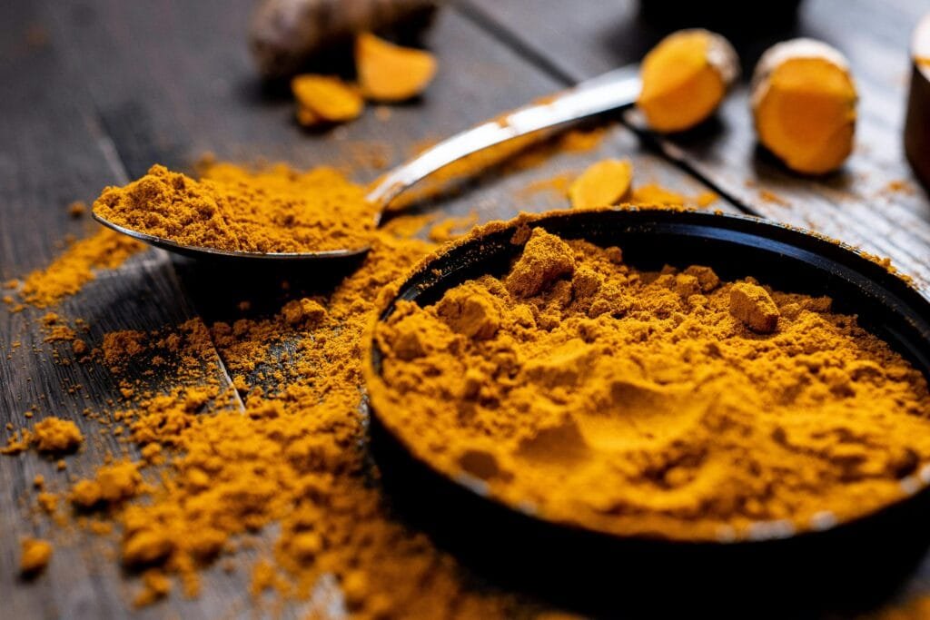 Turmeric spice with anti-inflammatory benefits